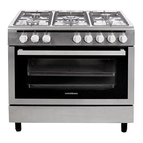 NordMende 90CM Dual Fuel Hybrid Range Cooker - Stainless Steel | CSG92IX from NordMende - DID Electrical