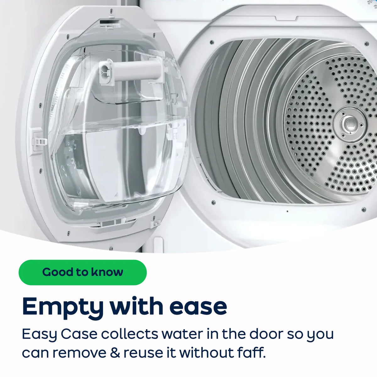 Candy Smart 8KG Freestanding Heat Pump Tumble Dryer - White | CSE H8ELE-80 from Candy - DID Electrical