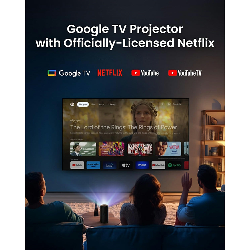 Nebula Capsule 3 Laser-Powered Mini Projector - Black | D2426212 from Nebula - DID Electrical