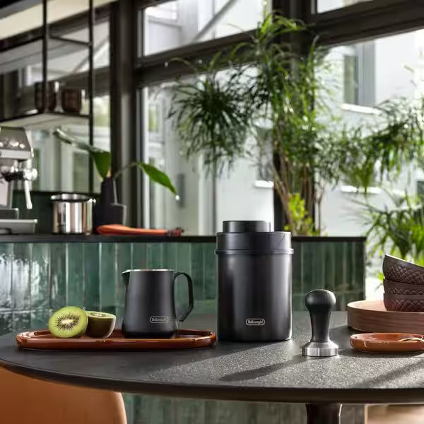 DeLonghi Vacuum Coffee Canister - Black | DLSC071 from DeLonghi - DID Electrical