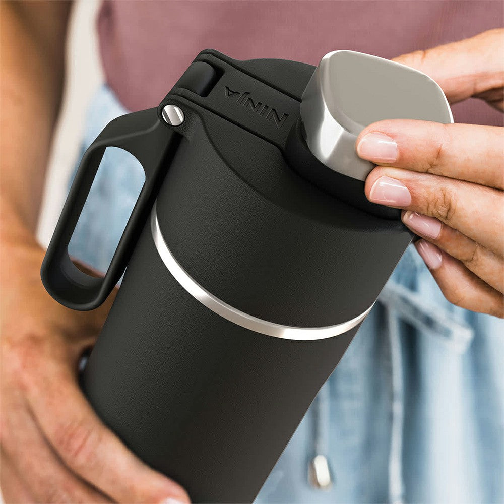 Ninja Thirsti 530ML Travel Water Bottle - Black | DW1801EUUKBK from Ninja - DID Electrical