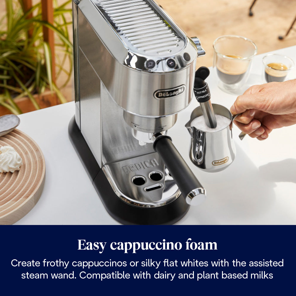 DeLonghi Dedica Pump Coffee Machine Bundle | ECKG6820.M from DeLonghi - DID Electrical