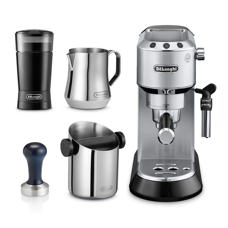 DeLonghi Dedica Pump Coffee Machine Bundle | ECKG6820.M from DeLonghi - DID Electrical