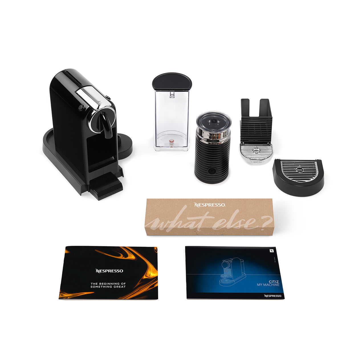 DeLonghi Citiz Nespresso Coffee Machine - Black | EN267.BAE from DeLonghi - DID Electrical