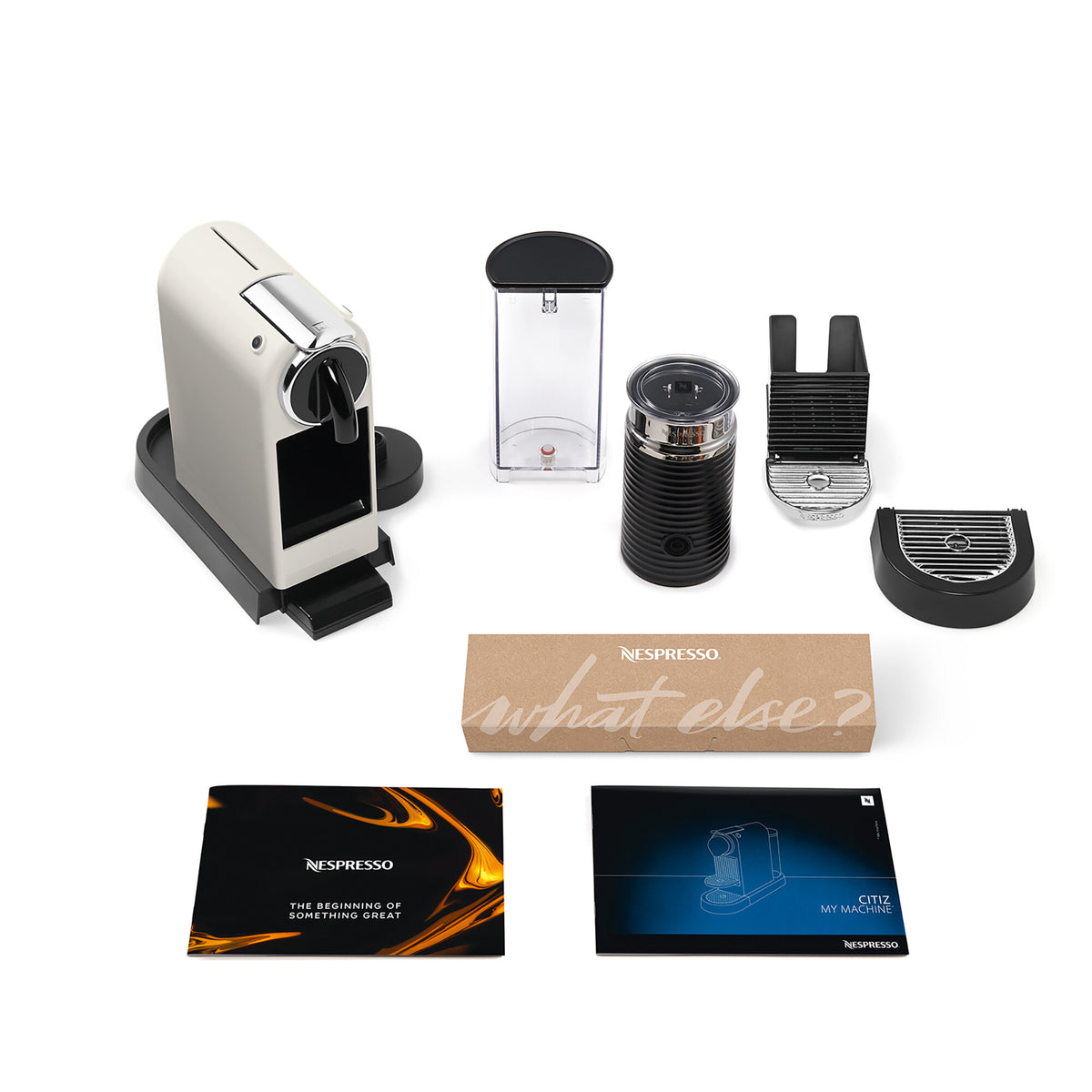DeLonghi Citiz Nespresso Coffee Machine - White | EN267.WAE from DeLonghi - DID Electrical