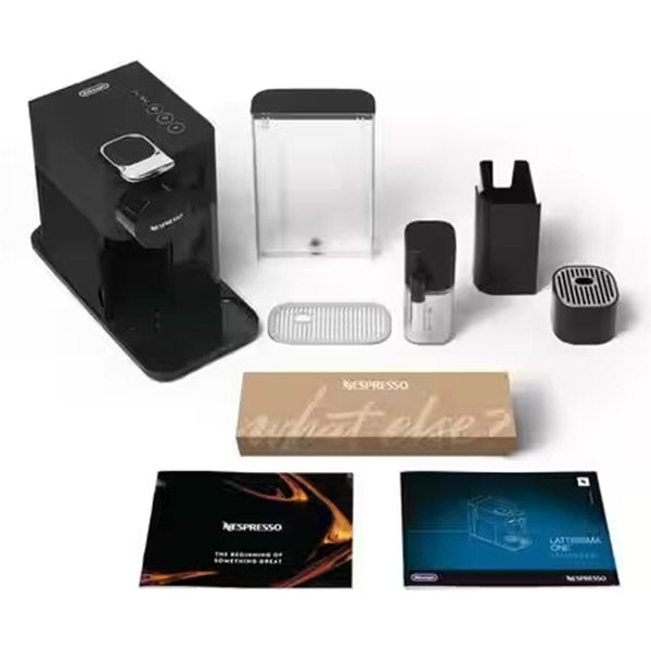 DeLonghi Lattissima One Nespresso Coffee Machines - Black | EN510.B from DeLonghi - DID Electrical