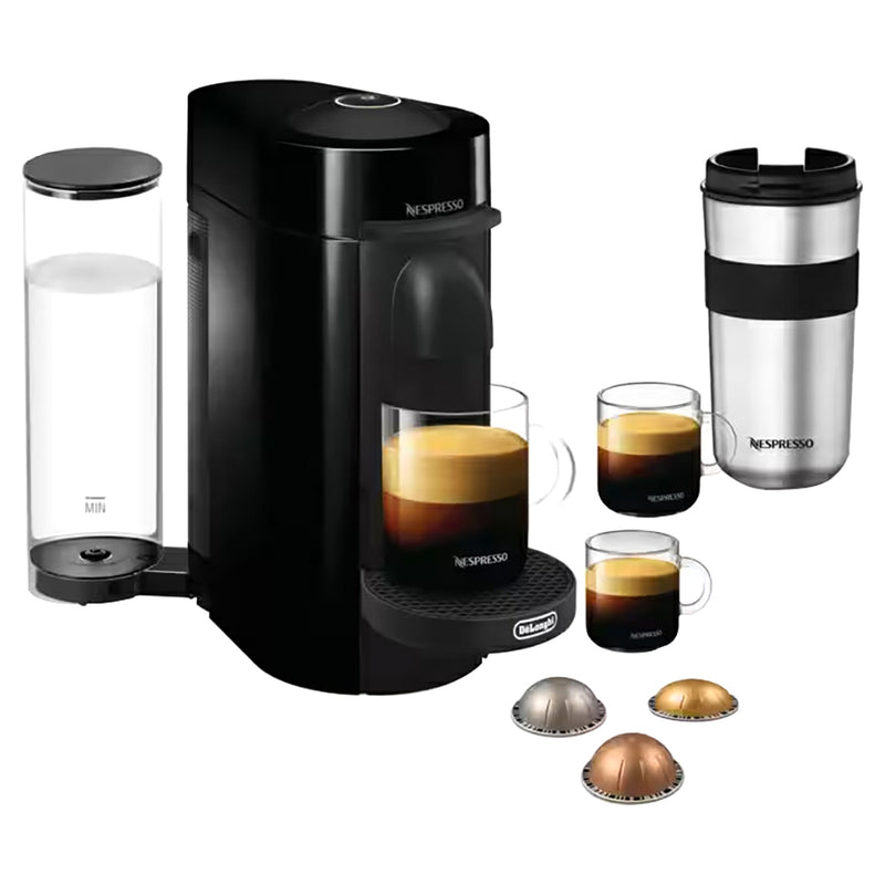 DeLonghi Nespresso Vertuo Plus Capsule Coffee Machine - Black | ENV150.B from DeLonghi - DID Electrical