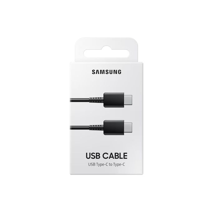 Samsung 1M USB-C to C Cable - Black | EP-DA705BBEGWW from Samsung - DID Electrical