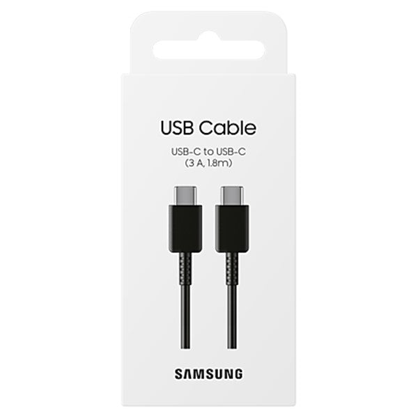 Samsung USB-C to C 1.8M Cable - Black | EP-DX310JBEGEU from Samsung - DID Electrical