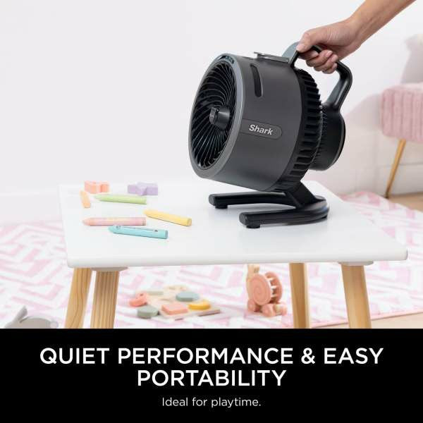 Shark FlexBreeze HydroGo Misting Fan - Charcoal | FA050UK from Shark - DID Electrical