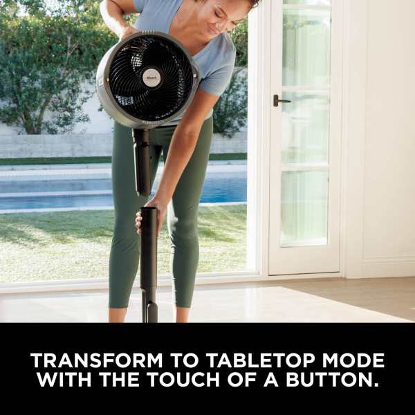 Shark FlexBreeze Pro Indoor & Outdoor Mist Fan - Charcoal Grey | FA300UK from Shark - DID Electrical