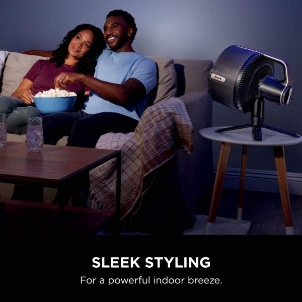 Shark FlexBreeze Pro Indoor & Outdoor Mist Fan - Charcoal Grey | FA300UK from Shark - DID Electrical