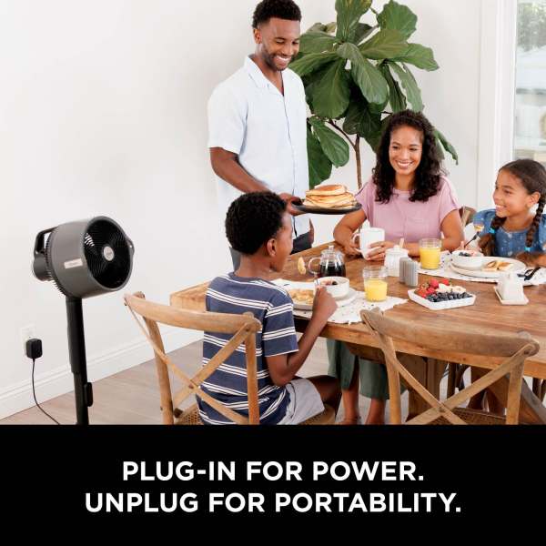 Shark FlexBreeze Pro Indoor & Outdoor Mist Fan - Charcoal Grey | FA300UK from Shark - DID Electrical