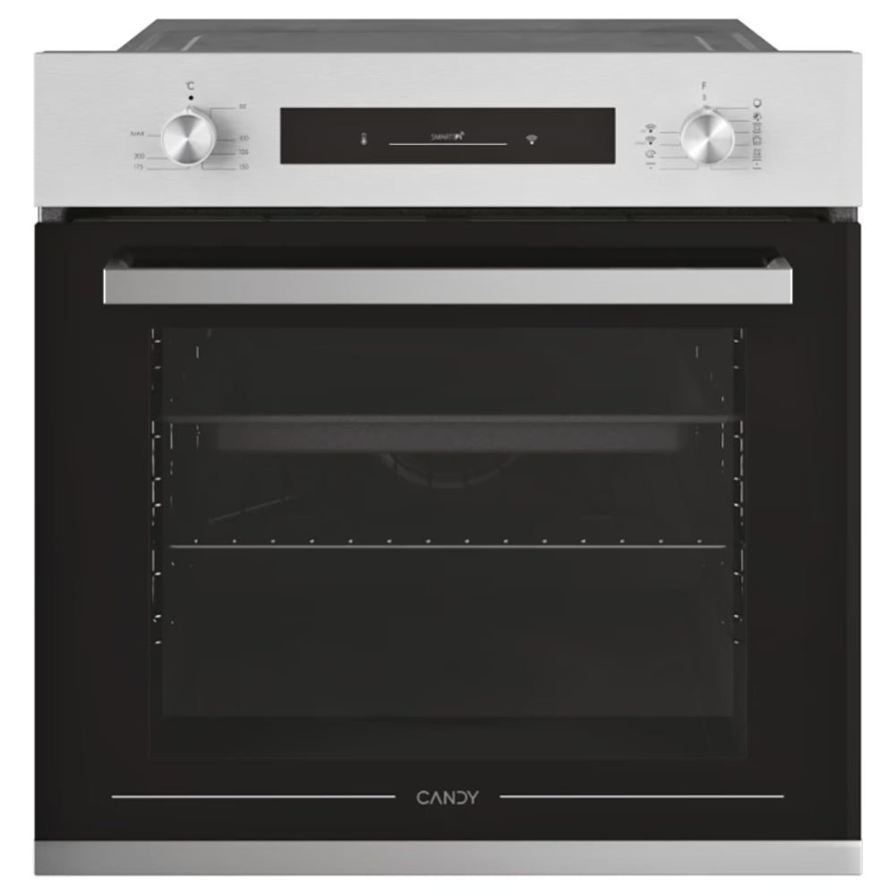 Candy 70L Built-In Fan Electric Single Oven - Stainless Steel | FCP602X E0/E from Candy - DID Electrical