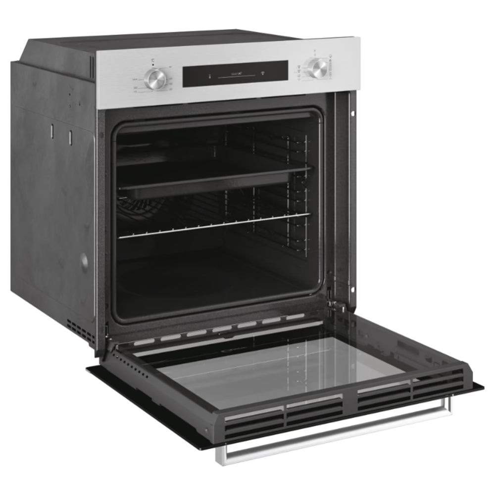 Candy 70L Built-In Fan Electric Single Oven - Stainless Steel | FCP602X E0/E from Candy - DID Electrical
