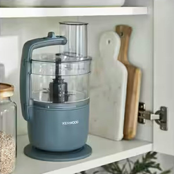Kenwood MultiPro Go 1.3L Super Compact Food Processor - Storm Blue | FDP22.130GY from Kenwood - DID Electrical