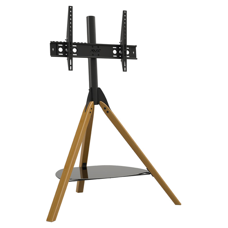 AVF Hoxton Freestanding Tripod TV Stand - Light Wood | FSL1000HOXLWB from AVF - DID Electrical