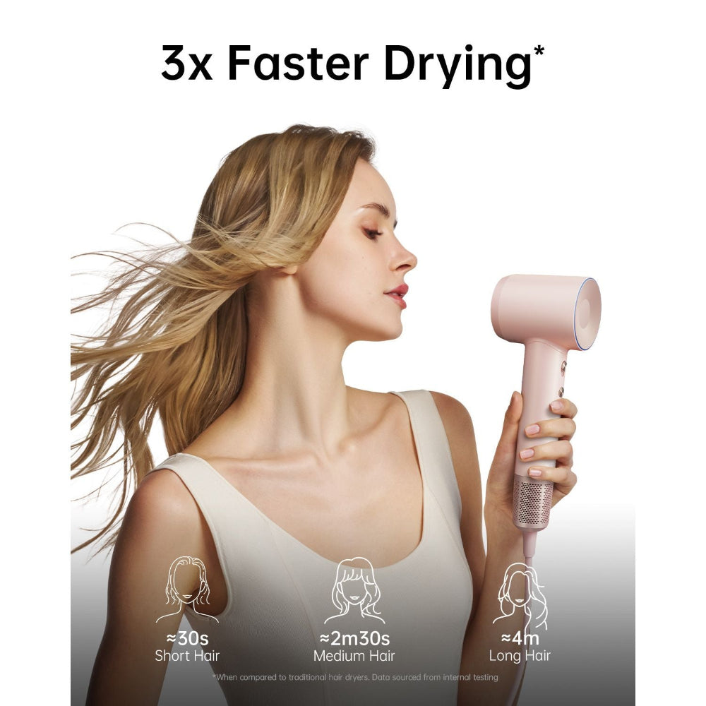 Laifen Swift Special Hair Dryer with 3 Nozzles - Pink | 031135 from Laifen - DID Electrical