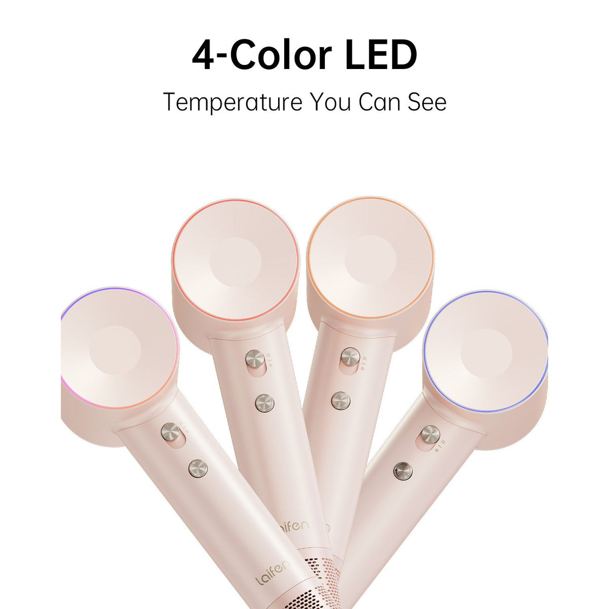 Laifen Swift Special Hair Dryer with 3 Nozzles - Pink | 031135 from Laifen - DID Electrical