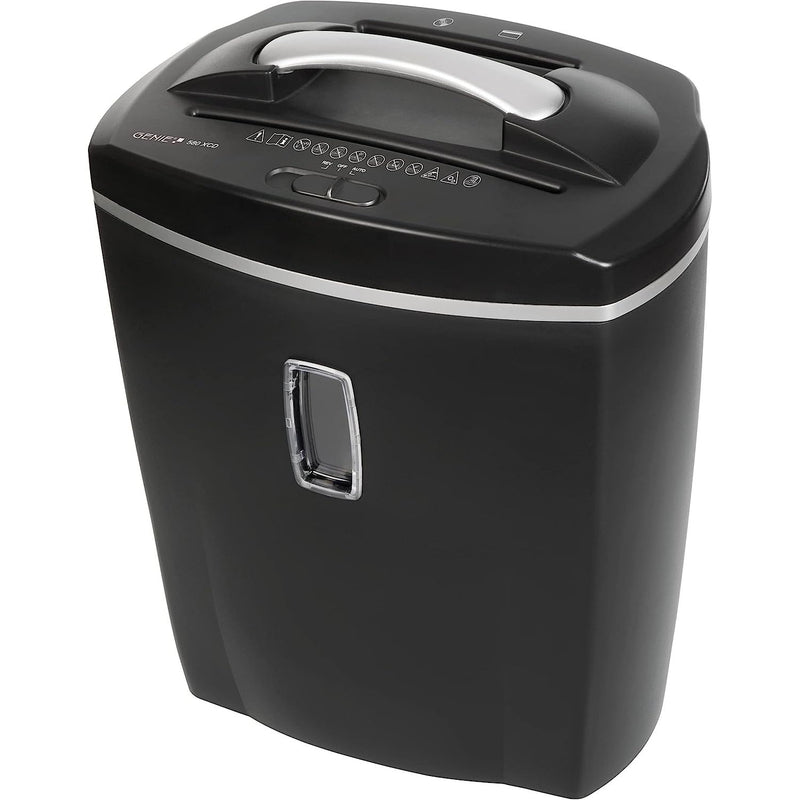 Genie 580 XCD 4x18mm 21L Cross Cut Paper Shredder - Black | GENIE580XCD from Genie - DID Electrical