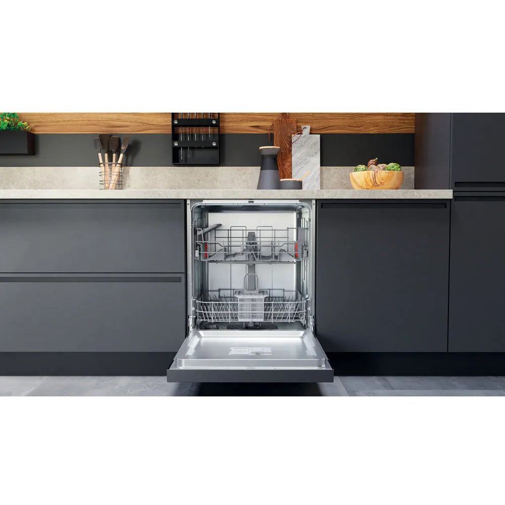 Hotpoint 60CM Built-In Standard Dishwasher - Inox | H3BL626XUK from Hotpoint - DID Electrical