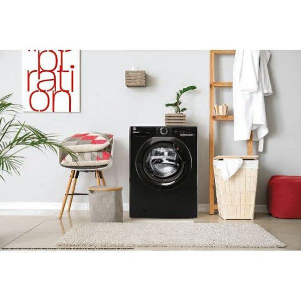 Hoover H-WASH 300 Lite 9KG 1400RPM Freestanding Washing Machine - Black | H3W492DABB4/1-80 from Hoover - DID Electrical