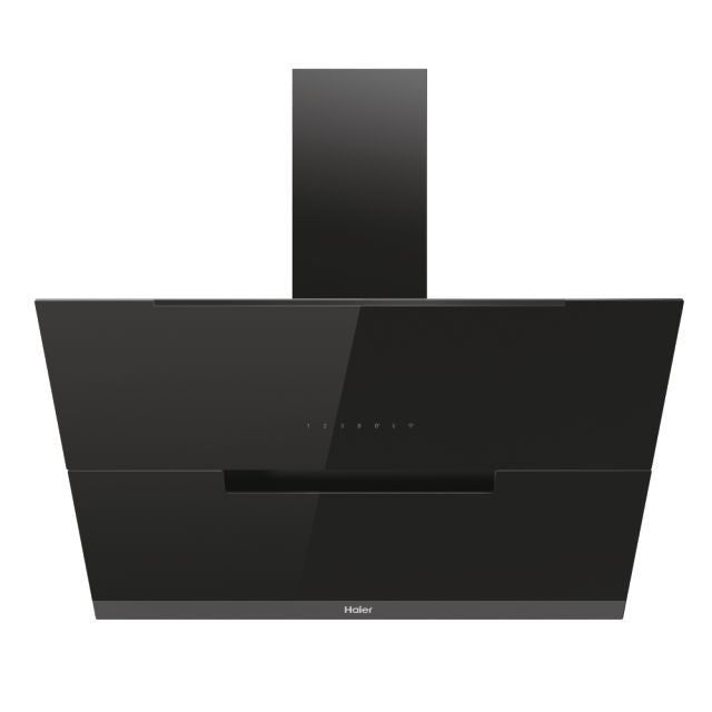Haier I-Link 90CM Chimney Cooker Hood - Black | HADG9CS46BWIFI from Haier - DID Electrical