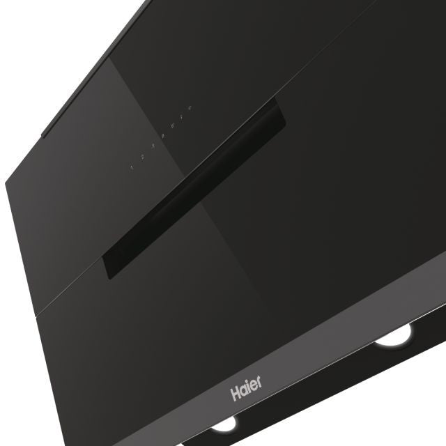 Haier I-Link 90CM Chimney Cooker Hood - Black | HADG9CS46BWIFI from Haier - DID Electrical