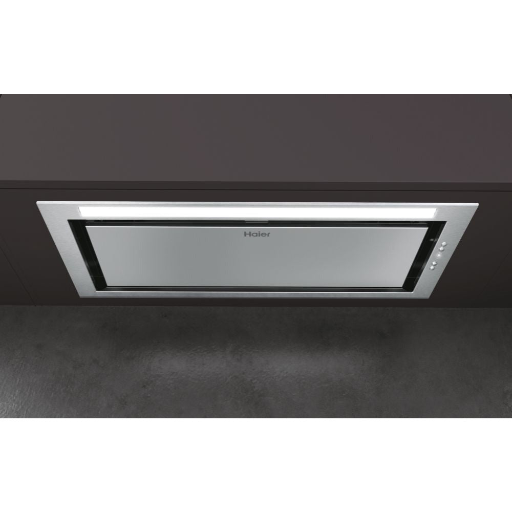 Haier 550cm Canopy Built-In Cooker Hood - Stainless Steel | HAPY72ES6X from Haier - DID Electrical