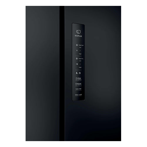Haier Cube 90 3 651L Frost Free Multi-door Fridge Freezer - Slate Black | HCR39F19ENPT from Haier - DID Electrical
