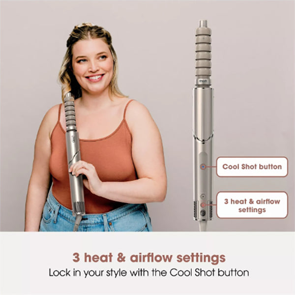 Shark FlexStyle 4-In-1 Air Styler & Hair Dryer - Stone | HD436SLUK from Shark - DID Electrical