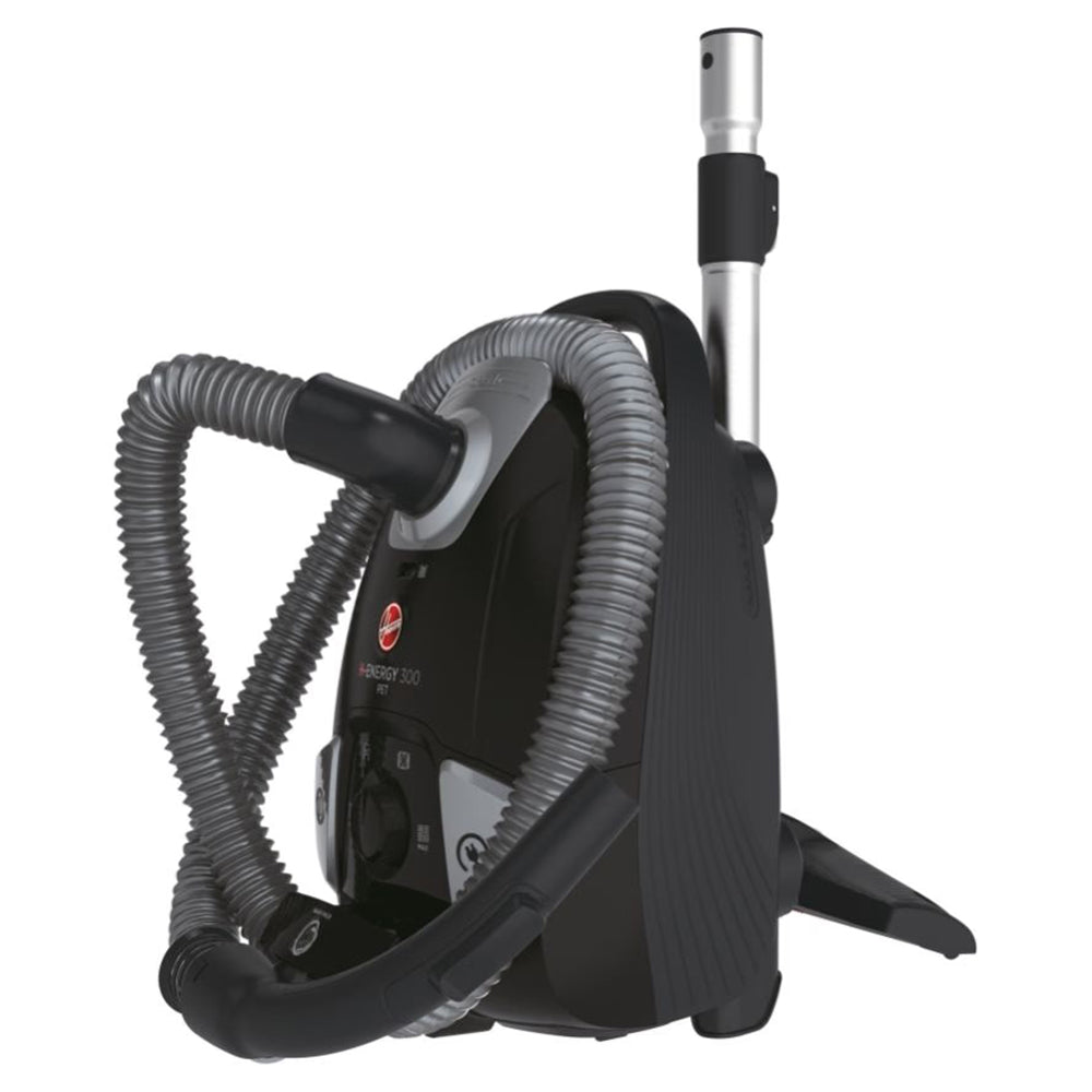 Hoover H-Energy 300 Cylinder Vacuum Cleaner - Luxor Black | HE320PET from Hoover - DID Electrical