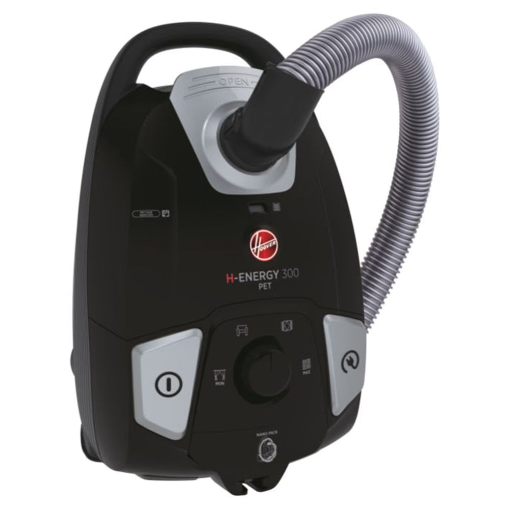 Hoover H-Energy 300 Cylinder Vacuum Cleaner - Luxor Black | HE320PET from Hoover - DID Electrical