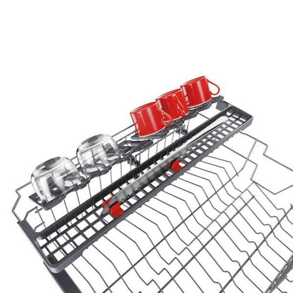 Hoover H-DISH 300 13 Place Settings Freestanding Standard Dishwasher - Black | HF 3C7L0B-80 from Hoover - DID Electrical