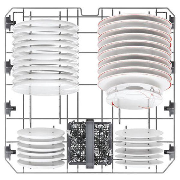 Hoover H-DISH 300 13 Place Settings Freestanding Standard Dishwasher - Black | HF 3C7L0B-80 from Hoover - DID Electrical