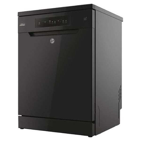 Hoover H-DISH 300 13 Place Settings Freestanding Standard Dishwasher - Black | HF 3C7L0B-80 from Hoover - DID Electrical