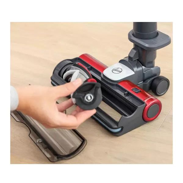 Hoover 0.7L Anti-Twist Home Cordless Vacuum Cleaner - Grey & Red | HF910H from Hoover - DID Electrical