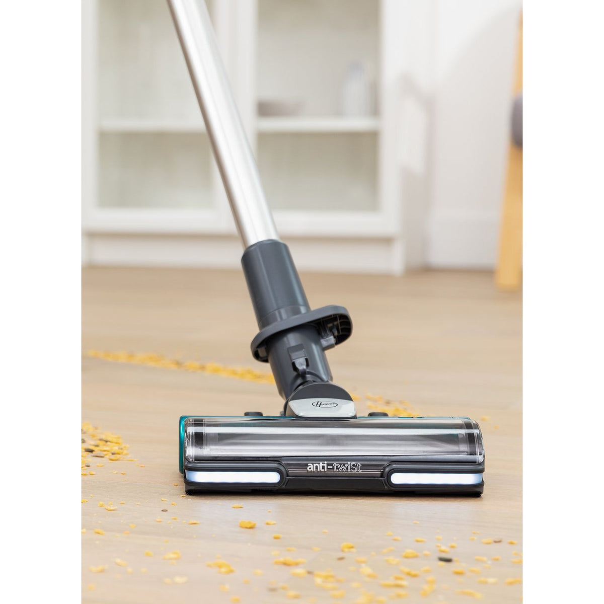 Hoover 0.7L HF9 Anti-Twist Cordless Pet Vacuum Cleaner - Grey & Turquoise | HF910P from Hoover - DID Electrical