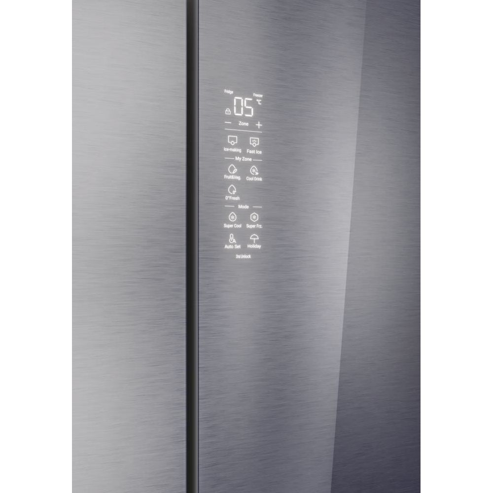 Haier Series 7 FD 90 703L Frost Free Multi Door Fridge Freezer - Sapphire Crystal | HFR79F19EFGK from Haier - DID Electrical