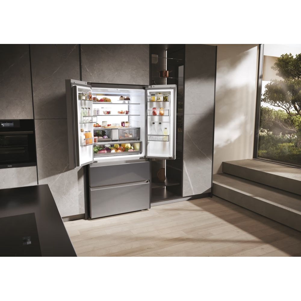 Haier Series 7 FD 90 703L Frost Free Multi Door Fridge Freezer - Sapphire Crystal | HFR79F19EFGK from Haier - DID Electrical