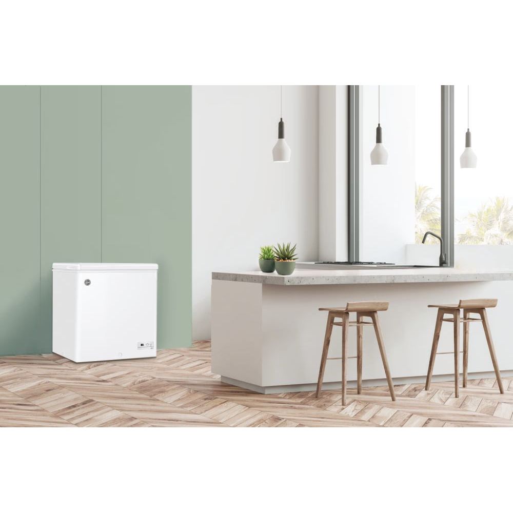 Hoover 137L Freestanding Chest Freezer - White | HHCH 142 ELK from Hoover - DID Electrical