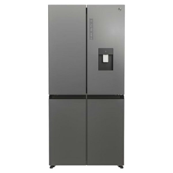 Hoover 463L Freestanding American Fridge Freezer - Gentle Silver | HHCR3818EWPL from Hoover - DID Electrical