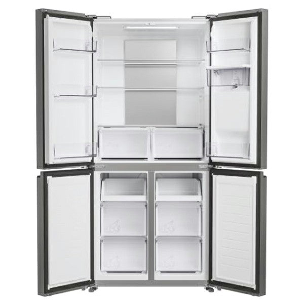 Hoover 463L Freestanding American Fridge Freezer - Gentle Silver | HHCR3818EWPL from Hoover - DID Electrical