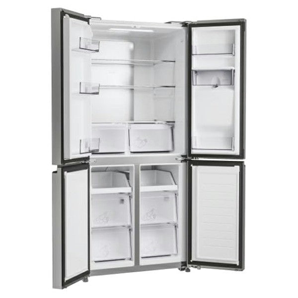 Hoover 463L Freestanding American Fridge Freezer - Gentle Silver | HHCR3818EWPL from Hoover - DID Electrical