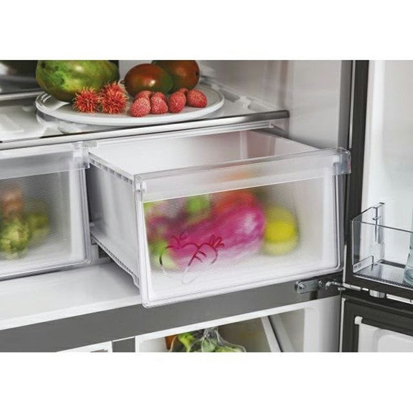Hoover 463L Freestanding American Fridge Freezer - Gentle Silver | HHCR3818EWPL from Hoover - DID Electrical