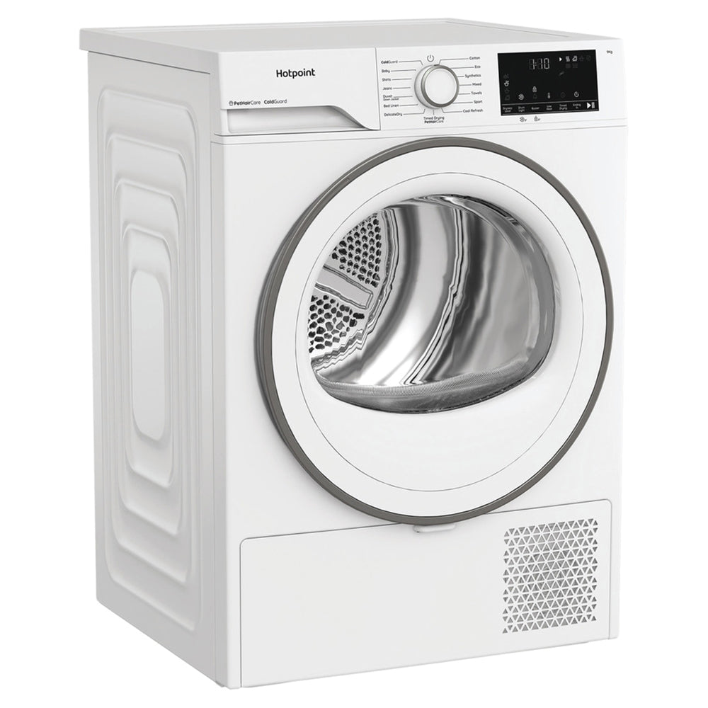 Hotpoint 9KG Freestanding Heat Pump Tumble Dryer - White | HHDD90WWIRE from Hotpoint - DID Electrical