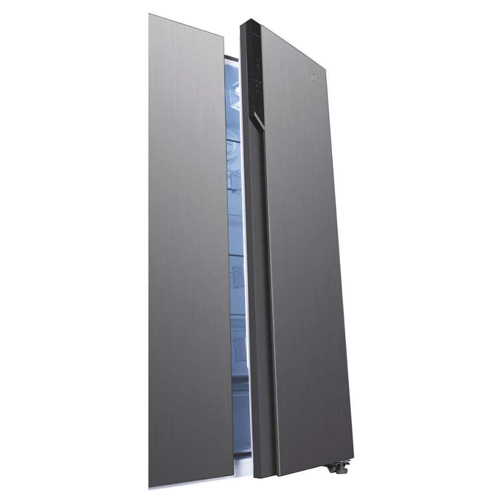 Hoover H-Fridge 500 Maxi 521L Frost Free American Freestanding Fridge Freezer - Inox Style | HHSBSO-6174XK-1 from Hoover - DID Electrical