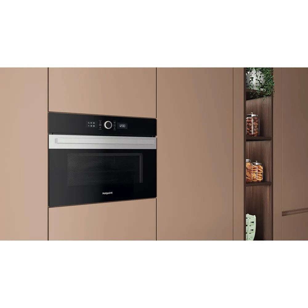 Hotpoint Class 5 40L Built-in Combi Microwave - Inox | HMW57HMXUK from Hotpoint - DID Electrical