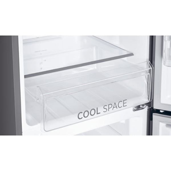 Hoover H-Fridge 300 247L Frost Free Freestanding Fridge Freezer - Grey | HOCH1T518EXK from Hoover - DID Electrical