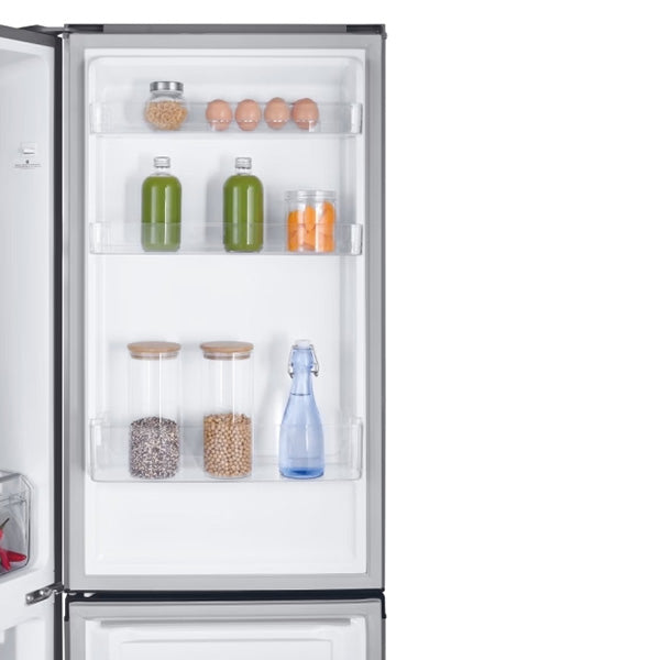 Hoover H-Fridge 300 247L Frost Free Freestanding Fridge Freezer - Grey | HOCH1T518EXK from Hoover - DID Electrical